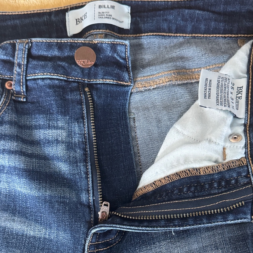 BKE Billie Dark Wash Denim Jeans